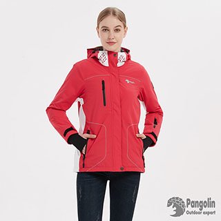 【PANGOLIN】典藏版拼色機能保暖女外套 防風 防水 透濕 透氣 鎖溫保暖