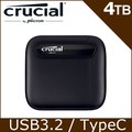 美光 Micron Crucial X6 4TB 外接式 SSD