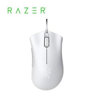 雷蛇Razer DeathAdder Essential White 雷蛇蝰蛇標準版(白色) 電競滑鼠(台灣本島免運費)