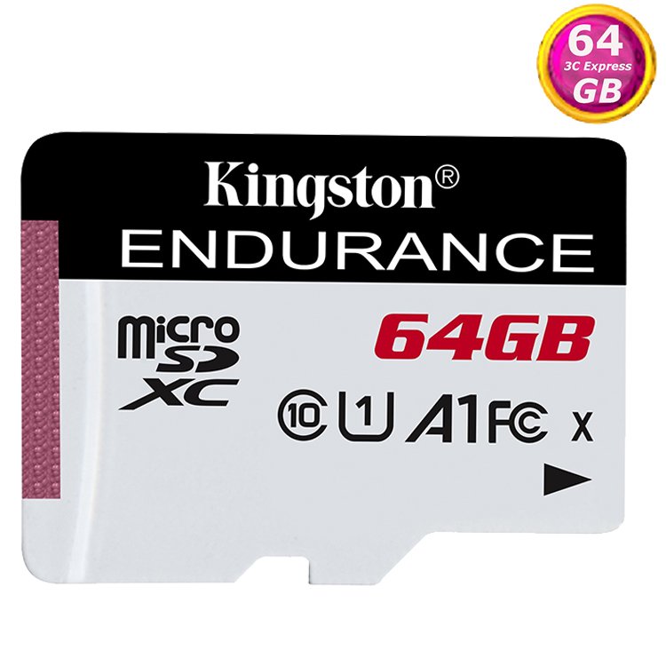 KINGSTON 64G 64GB microSDXC Endurance 95MB/s SD U1 A1 C10 金士頓 記憶卡