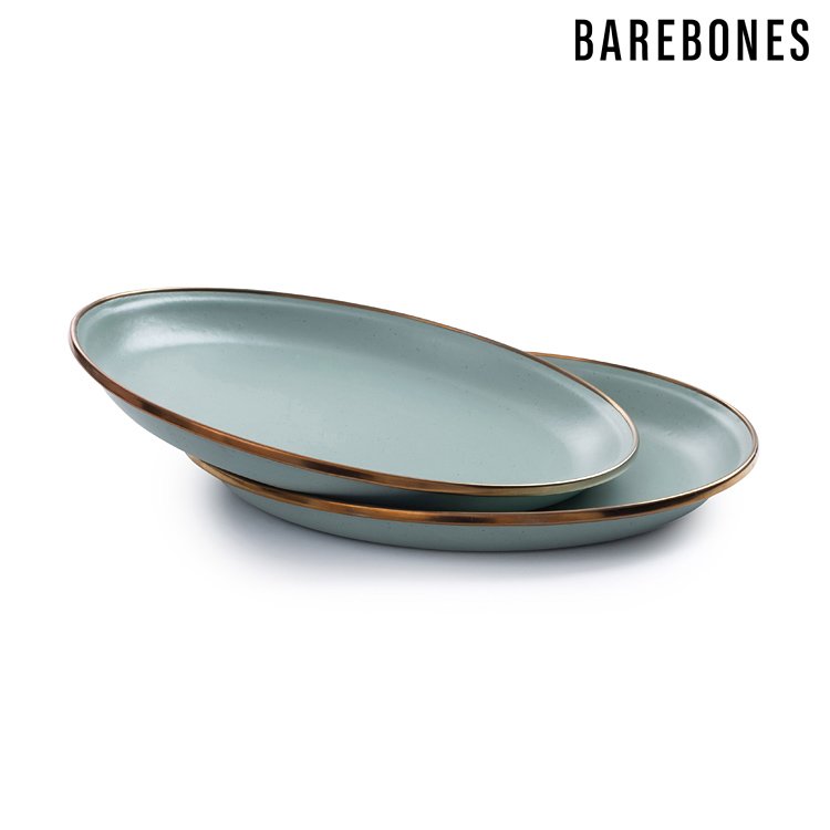 【兩入一組】Barebones CKW-427 琺瑯沙拉盤組-薄荷綠 / 城市綠洲 (盤子 餐盤 備料盤 餐具)