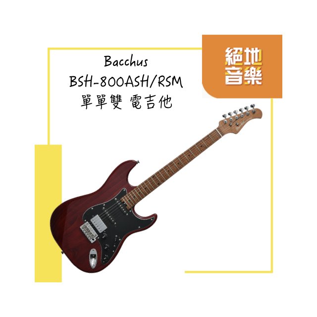 値下げ！！バッカス エレキギター BSH-800-ASH(ケース付き) | www ...