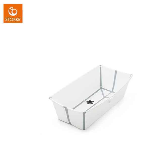 stokke Flexi Bath X–Large 摺疊式浴盆加大版-白色