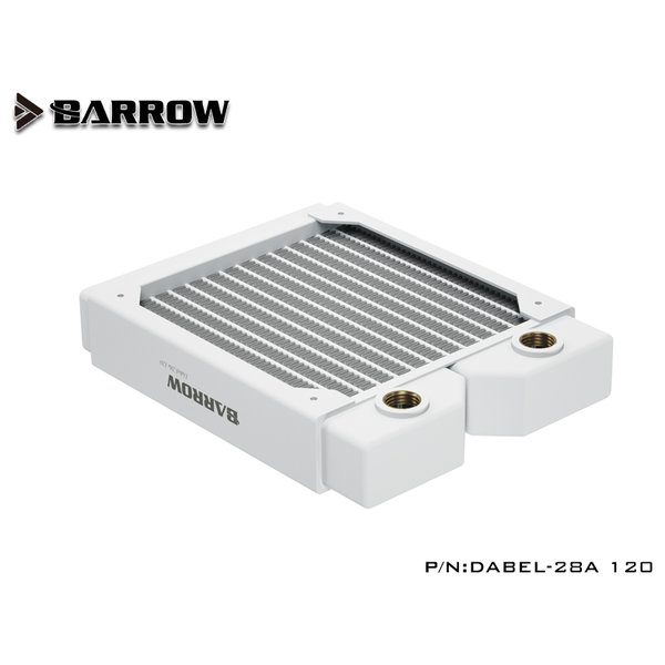 Barrow 高密度單波紫銅水冷排28MM厚DIY電腦散熱器 Dabel-28a 120