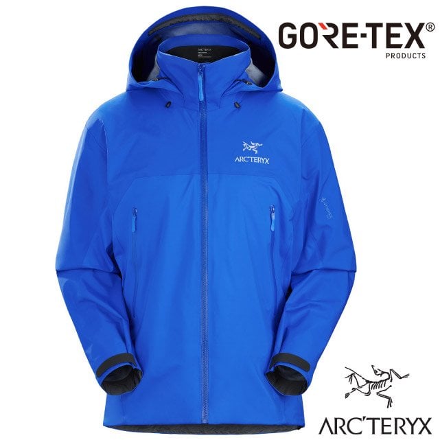 【加拿大 ARCTERYX 始祖鳥】男款 Beta AR Gore-Tex PRO 防風防水透氣連帽外套(僅455g).風雨衣/輕薄耐磨.適登山健行/29921 流動藍