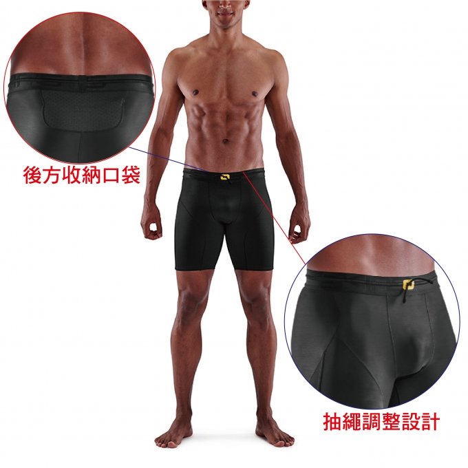 澳洲SKINS-5系列選手級 壓縮短褲(男) SF0050303