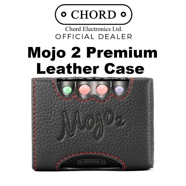志達電子 【CHORD】MOJO 2 專用保護皮套 Premium Leather Case 原廠皮套 台灣公司貨