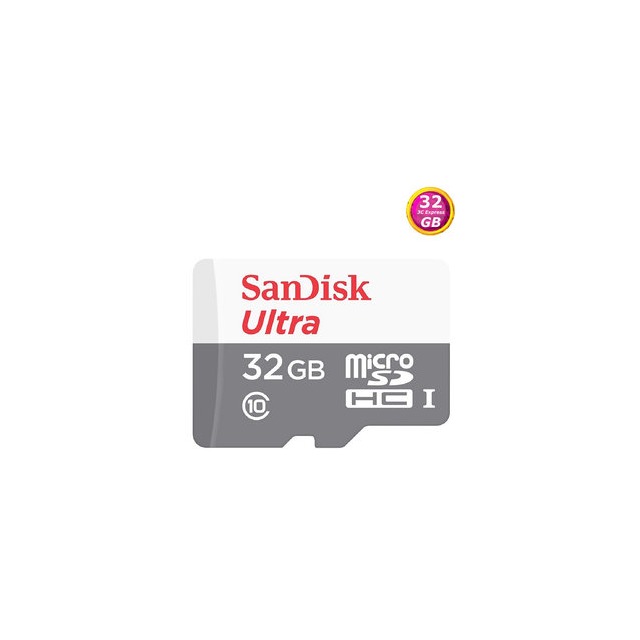 【120片】SanDisk 32GB 32G microSDHC【Ultra 100MB/s 灰】microSD micro TF SD SDHC U1 C10 SDSQUNS-032G 手機 記憶卡