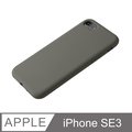 【液態矽膠殼】iPhone SE3 (第三代) 手機殼 SE3 保護殼 矽膠 軟殼 (深橄欖)