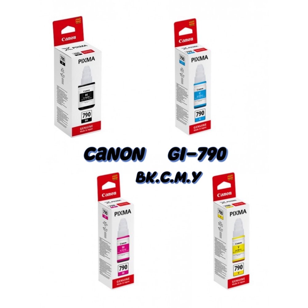 ★逸騰科技★Canon GI-790 全新盒裝原廠墨水 適用G1000/G1010/G2002/G2010 含稅