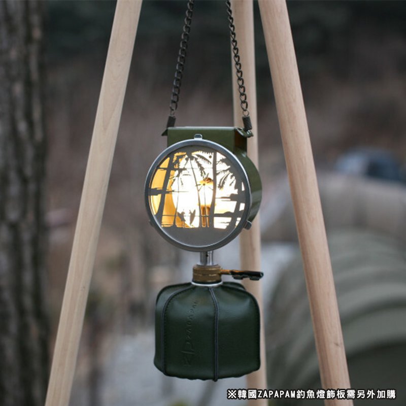 【大山野營】新店桃園 ZAP 韓國ZAPAPAM釣魚燈 瓦斯燈 露營燈 氣氛燈 照明燈 迷你取暖爐 露營 野營