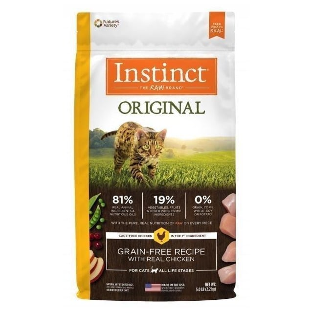 Instinct 原點 NV本能 無穀雞肉全貓配方 11磅 今日特價