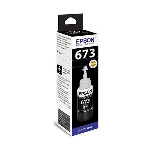 EPSON 原廠墨水匣 T673100(T673)黑色墨水罐(70ml)