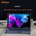 【BEAM】 Microsoft Surface Pro 4/5/6/7/X 超薄高透鍵盤專用保護套