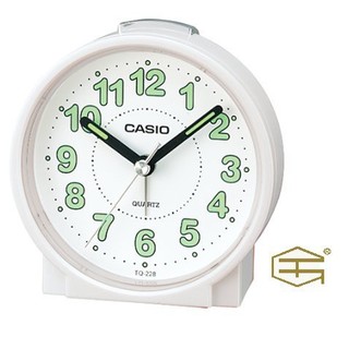 【天龜】CASIO 復古時尚 桌上型指針型夜光鬧鐘 TQ-228-7
