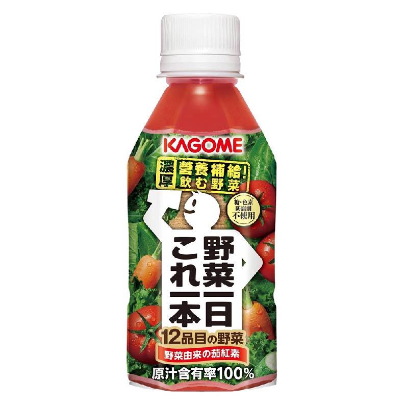 春夏新品《可果美野菜一日》 100%綜合蔬果汁(24瓶/箱)