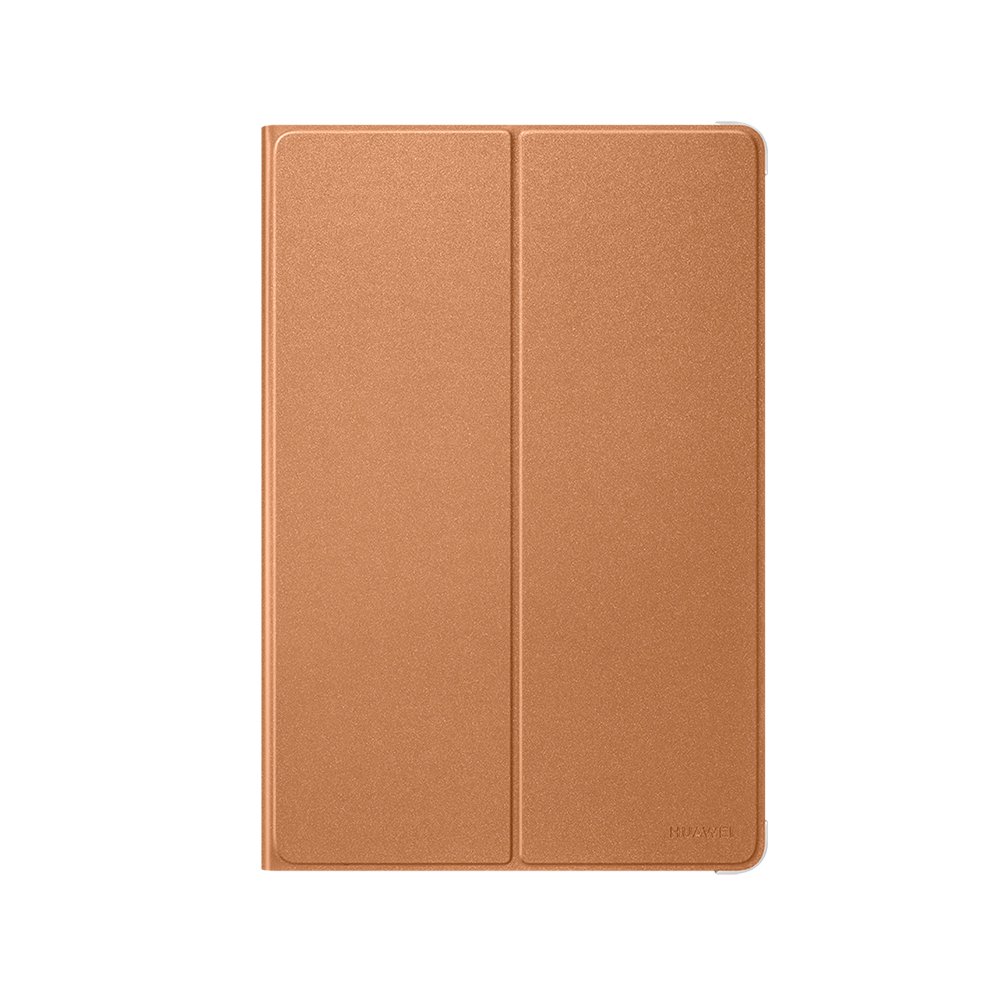 HUAWEI華為 MediaPad M5 Lite 原廠翻蓋書本式皮套-棕色(公司貨-盒裝)