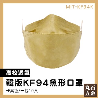 【丸石五金】魚形口罩 彩色口罩 不起霧 立體口罩 面具口罩 大人 MIT-KF94K kf94口罩