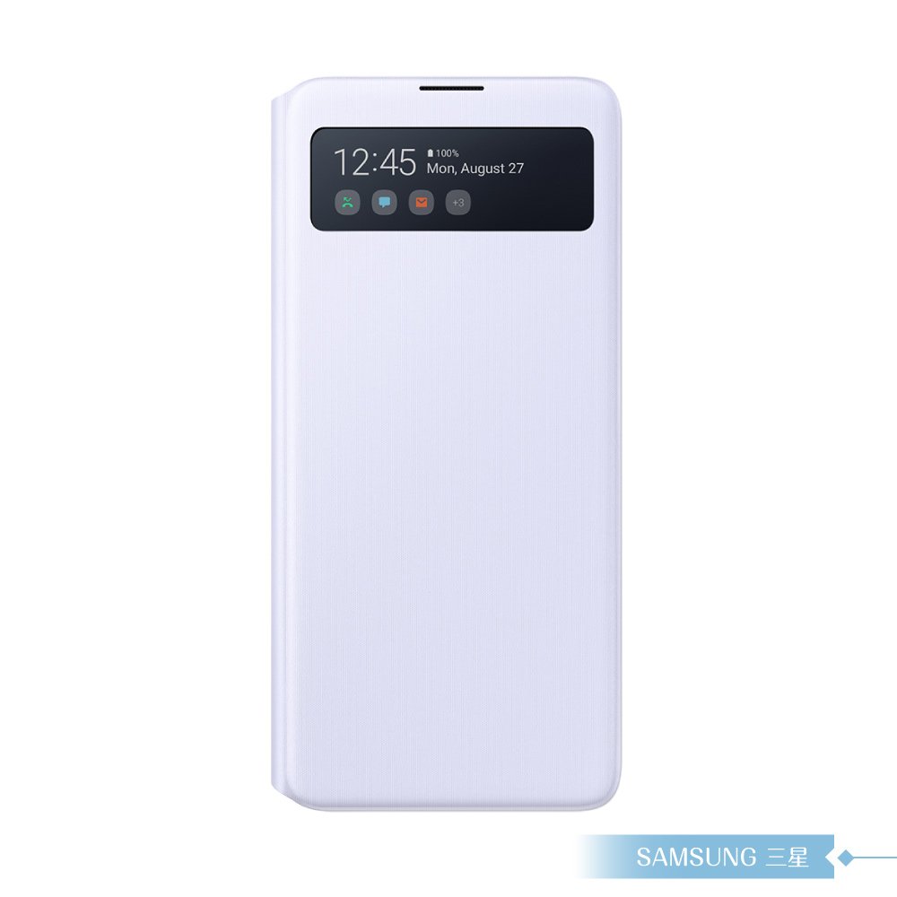 Samsung三星 原廠Galaxy Note10 Lite專用 透視感應皮套【公司貨】S View - 白色