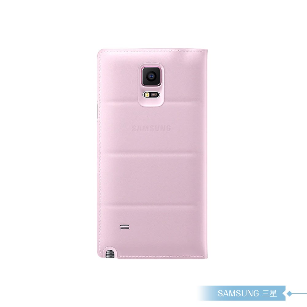 Samsung三星 原廠Galaxy Note4 N910專用 視窗透視感應皮套 S View側掀保護套 - 粉色