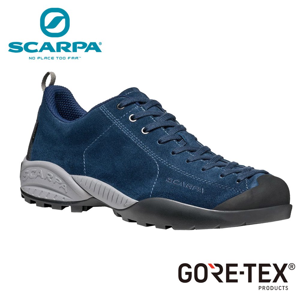 SCARPA|義大利|MOJITO GTX 男健行鞋/休閒鞋/GoreTex 32682 深海藍
