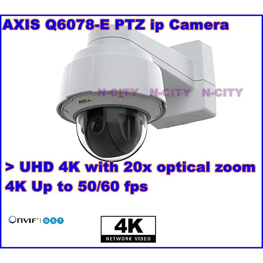 (N-CITY)AXIS Q6078-E PTZ Camera=(N-CITY)800萬畫素=4K20倍快速球SPEED DOME ip camera網路攝影機