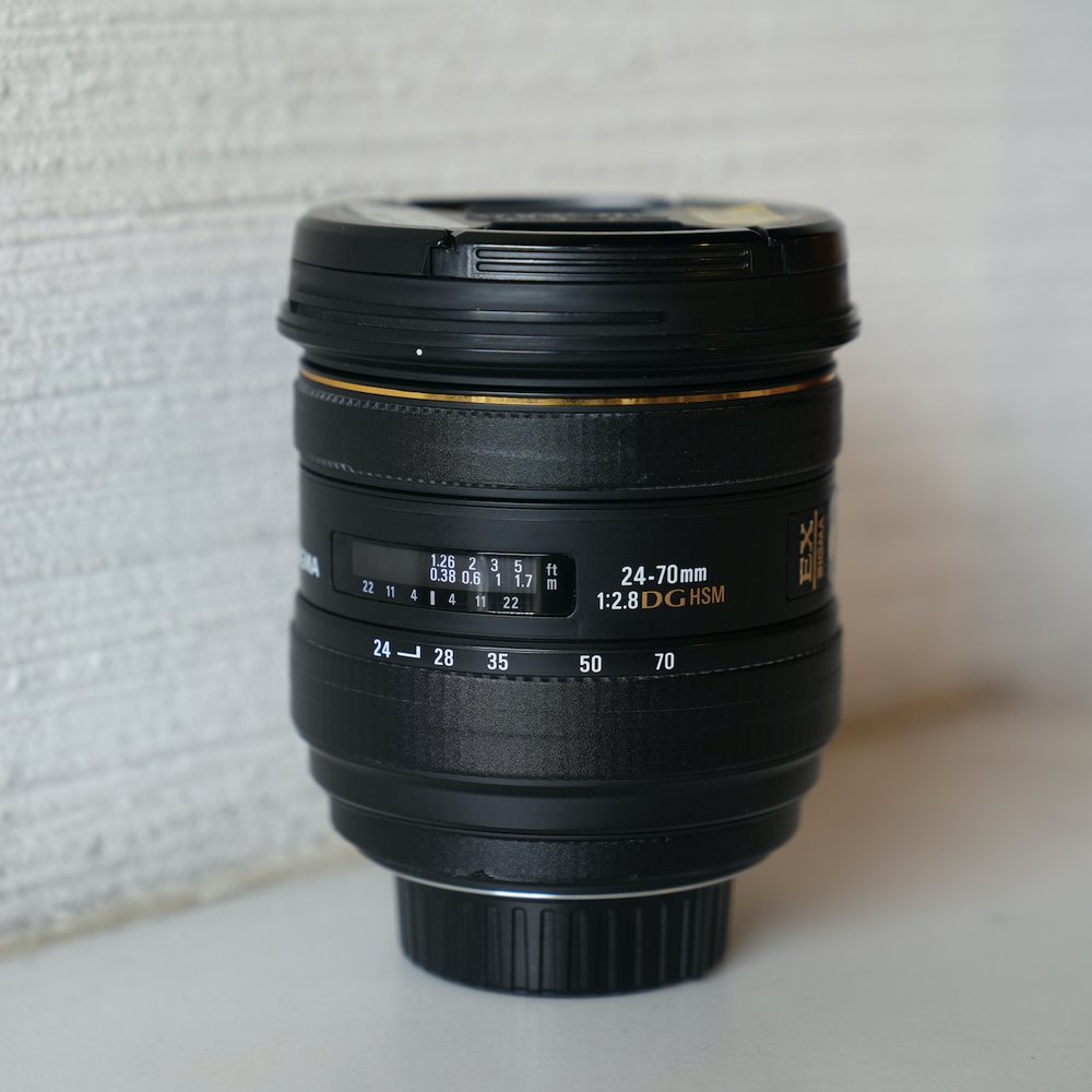 鏡花園【二手良品】Sigma 24-70mm f2.8 IF EX DG HSM ( Nikon NF ) 新降價 ►請詳讀商品介紹