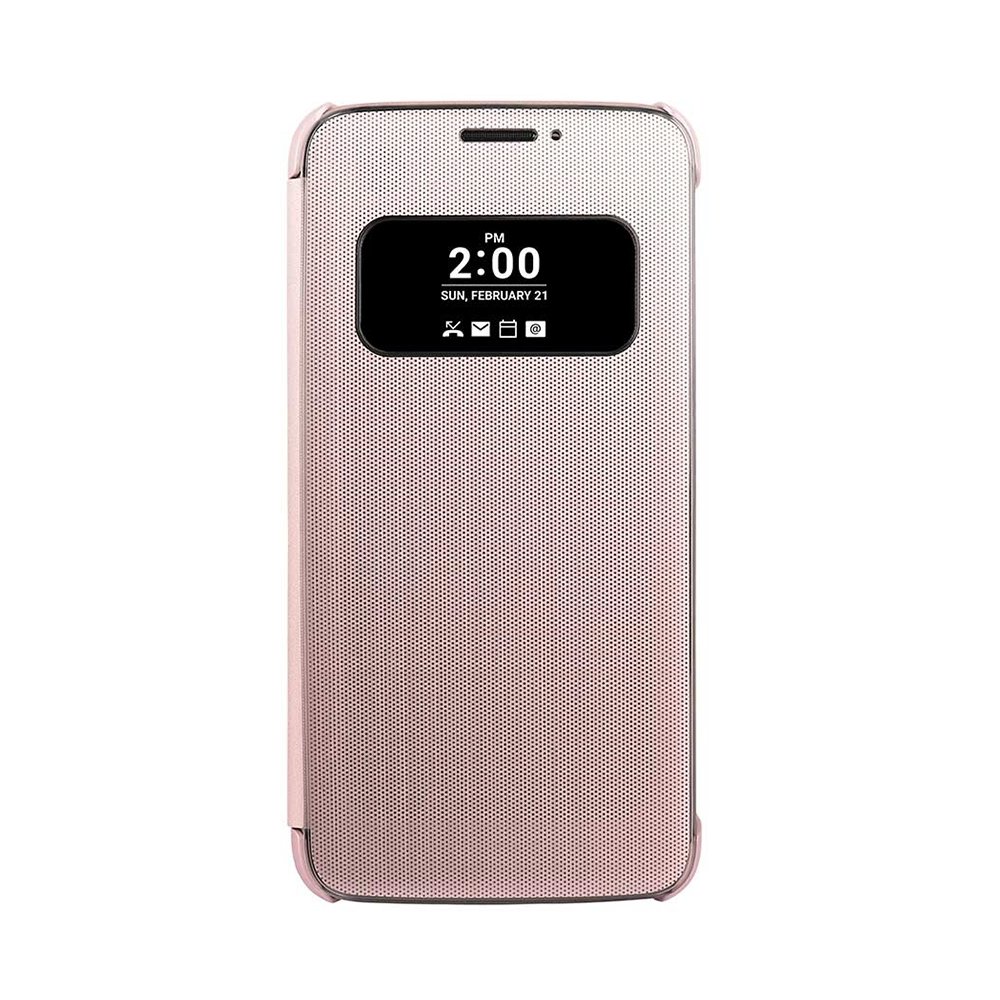 LG G5 H860/Speed H858/SE H845 原廠視窗感應式皮套-粉色(公司貨) CFV-160