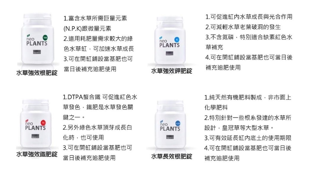 微笑的魚水族 韓國neo 水草長效根肥錠 鐵肥錠 鉀肥錠 強效根肥錠70g Pchome 商店街