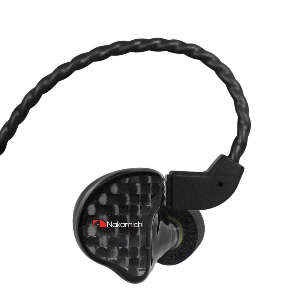 Nakamichi Elite PRO300 動鐵+動圈三單元高解析HI-RES頂級碳纖維可換線監聽耳機