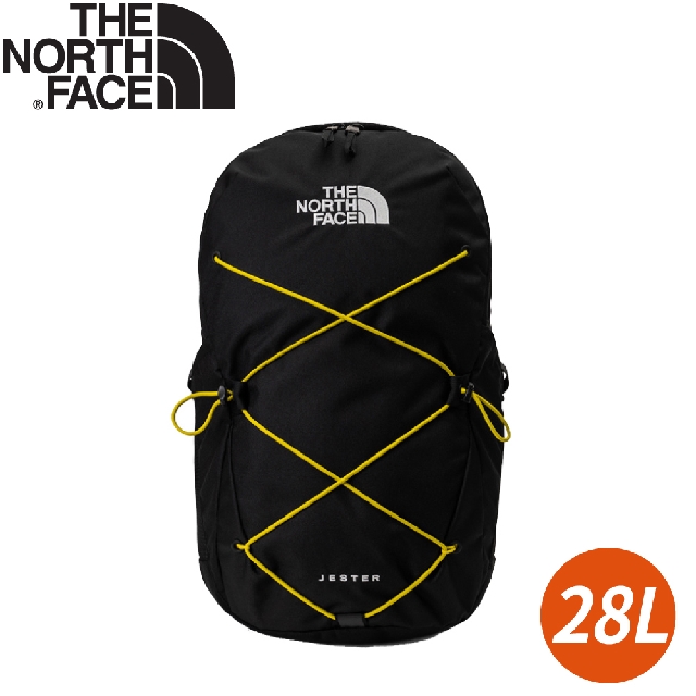 【The North Face 28L JESTER 電腦背包《黑》】3VXF/休閒背包/後背包/學生書包/雙肩包/筆電包