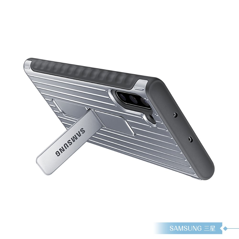 Samsung三星 原廠Galaxy Note10 N970專用 立架式保護皮套【公司貨】- 銀色