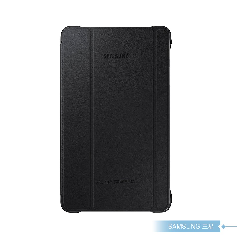 Samsung三星 原廠Galaxy Tab Pro 8.4吋專用 商務式皮套 翻蓋保護套 摺疊側翻平板套 - 黑色