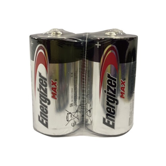 Energizer 勁量 1號 D 鹼性電池 12顆入 /盒 收縮膜