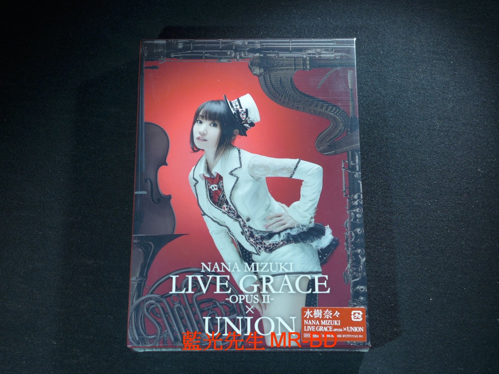 藍光先生DVD] 水樹奈奈2013 NANA MIZUKI LIVE GRACE OPUSII UNION 四碟