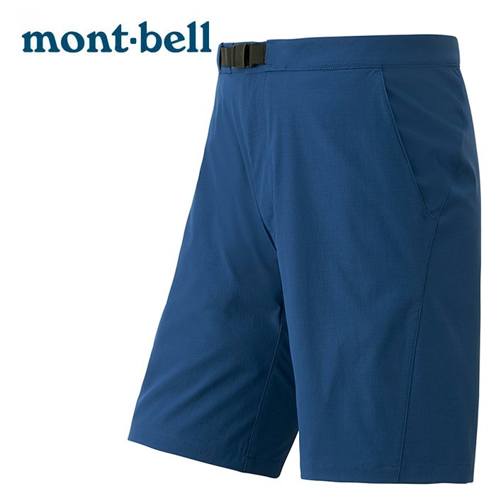 【Mont-bell 日本】O.D LIGHT SHORTS 透氣快乾短褲 男 墨水藍 (1105670)