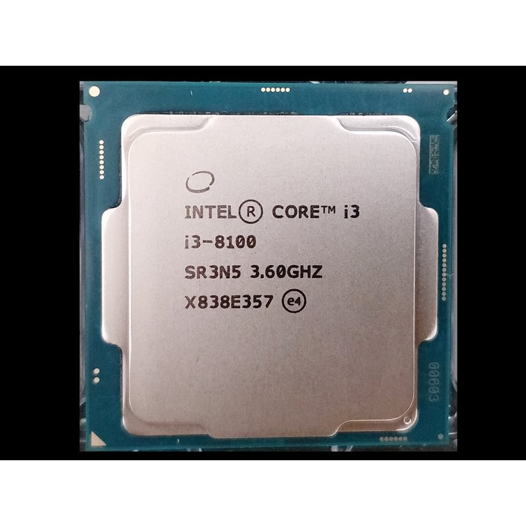 注目ショップ Intel Core i3-8100