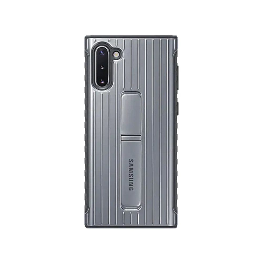 SAMSUNG GALAXY Note10 原廠立架式保護套-銀色(公司貨-盒裝)