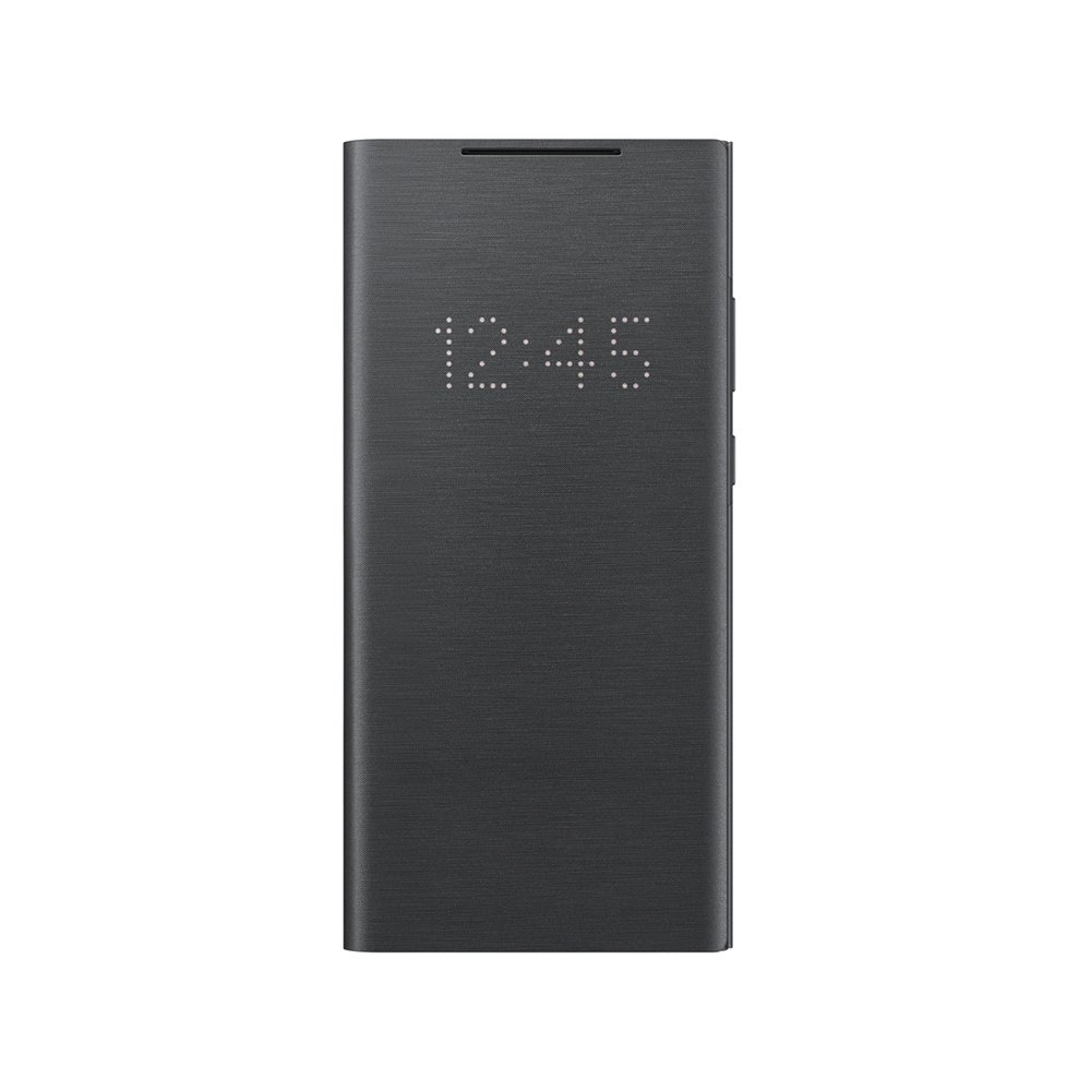 SAMSUNG Galaxy Note20 原廠LED皮革翻頁式皮套-黑色(原廠盒裝)