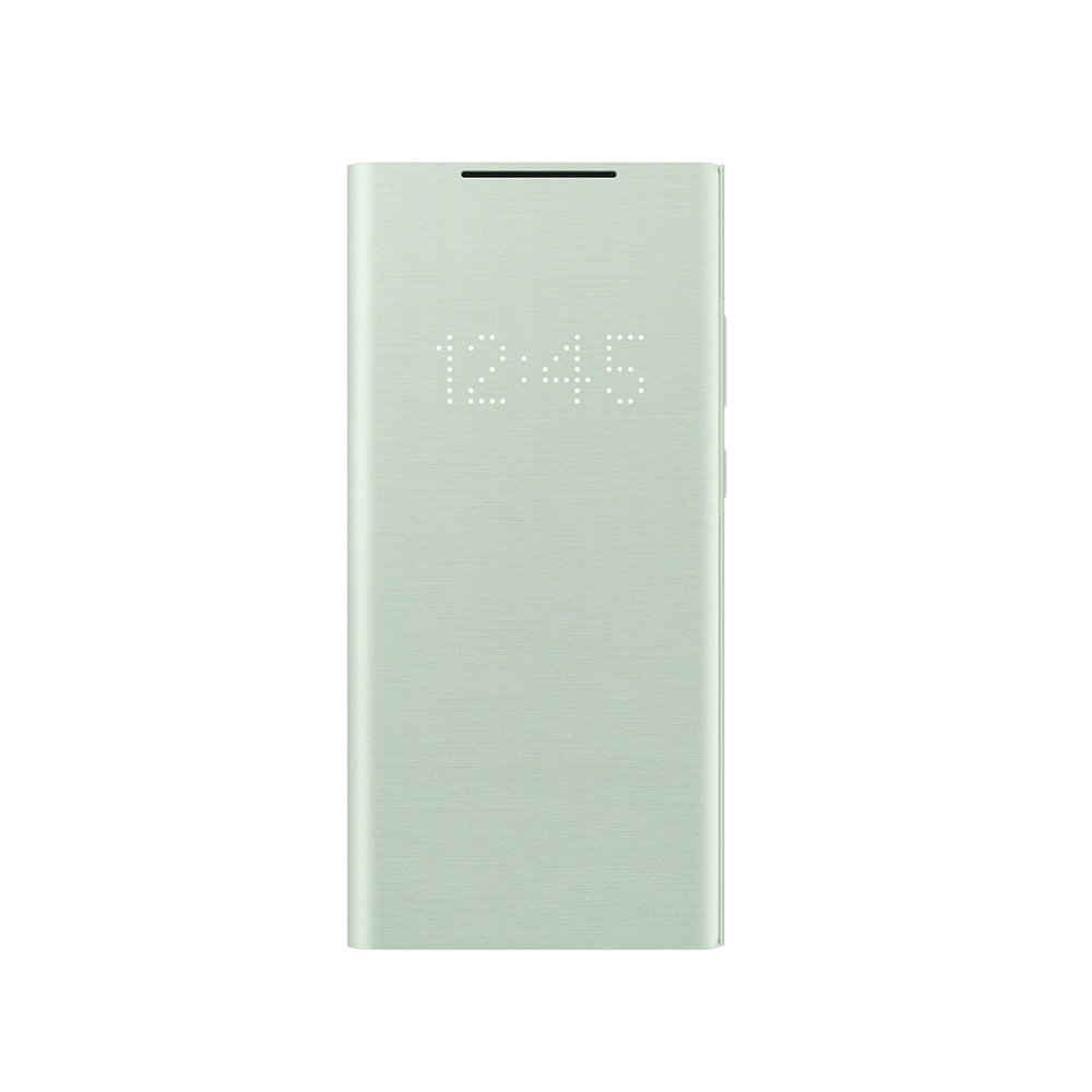 SAMSUNG Galaxy Note20 原廠LED皮革翻頁式皮套-綠色(原廠盒裝)