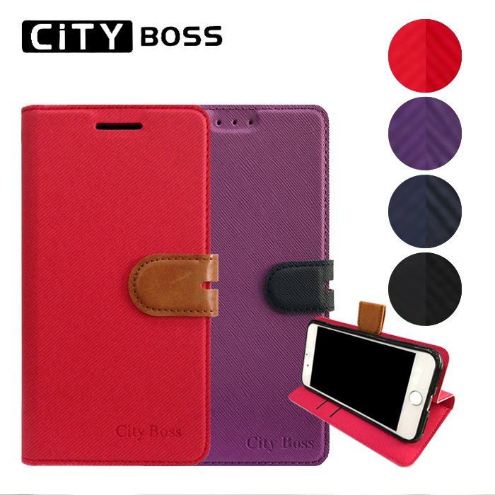 CITY BOSS 撞色混搭 Realme GT2 Pro 磁扣側掀保護套 卡片夾 可站立 支架 手機殼/保護殼/皮套/手機套/背蓋