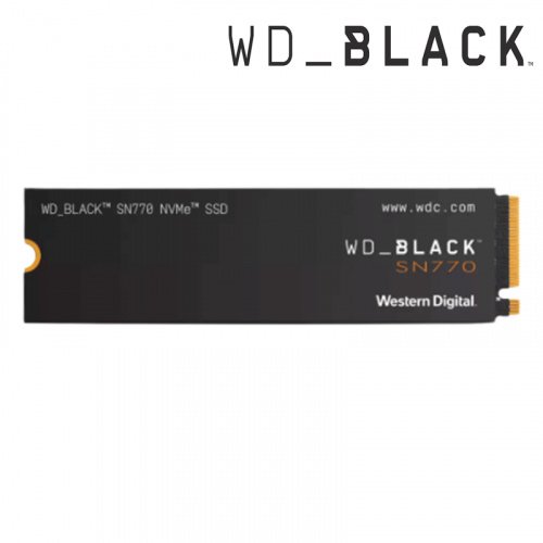 WD Black 黑標 SN770 500GB M.2 PCIe 4.0 x4 SSD 固態硬碟 WDS500G3X0E /紐頓e世界