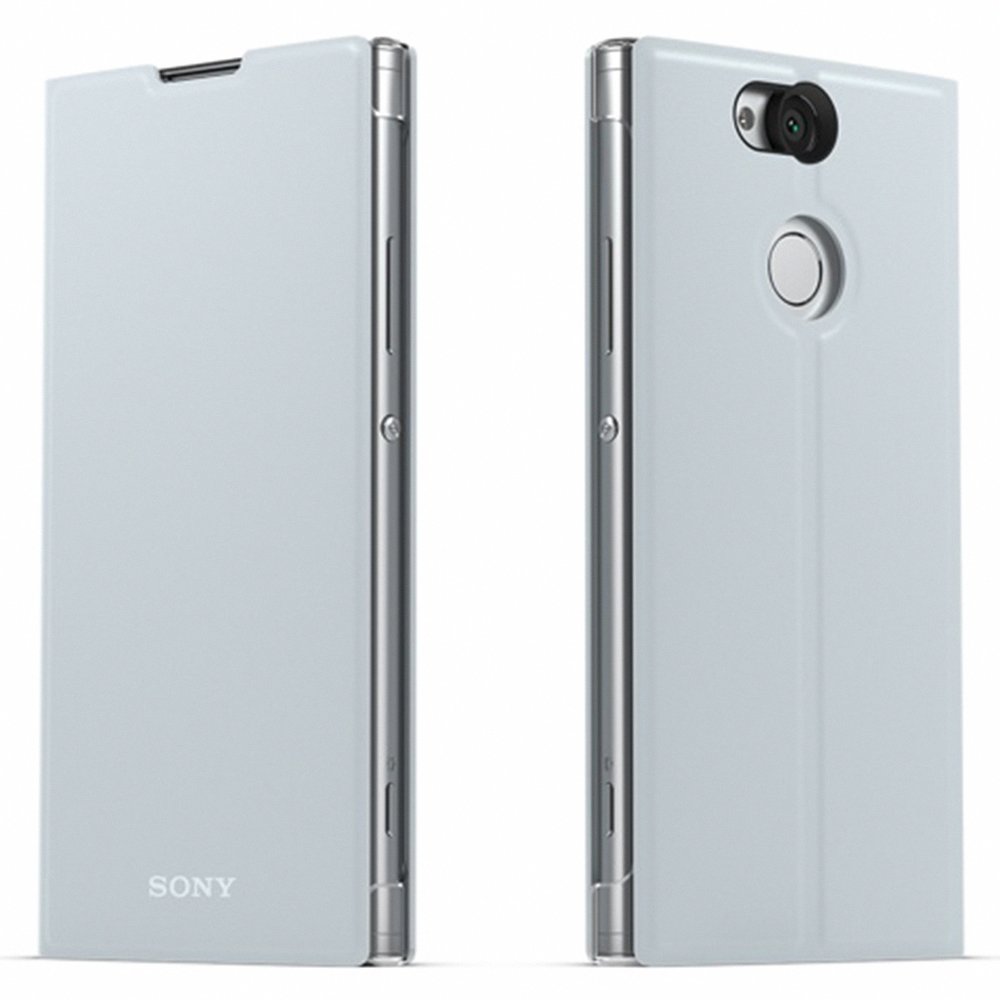 SONY Xperia XA2 原廠可立式時尚保護殼-銀色(台灣公司貨) SCSH10