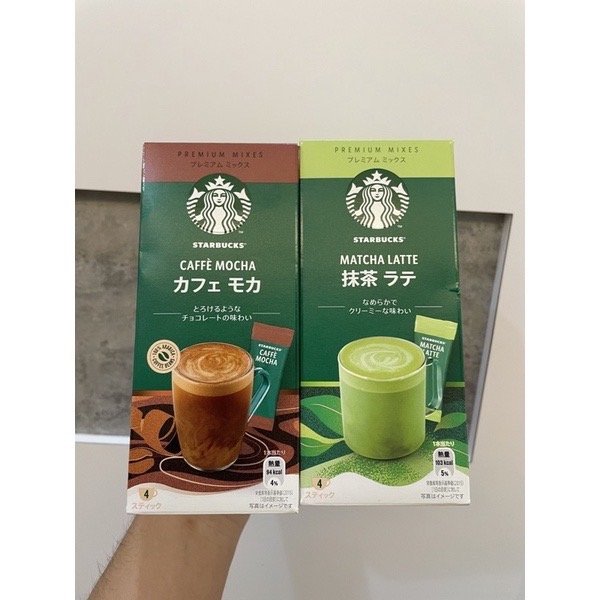 【JS】星巴克 抹茶/摩卡拿鐵 matcha latte mocha拿鐵境內版 日本進口 日本製 非雀巢
