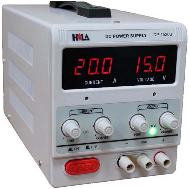 產品名稱 : 15V/20A直流電源供應器 型號 : DP-1520S