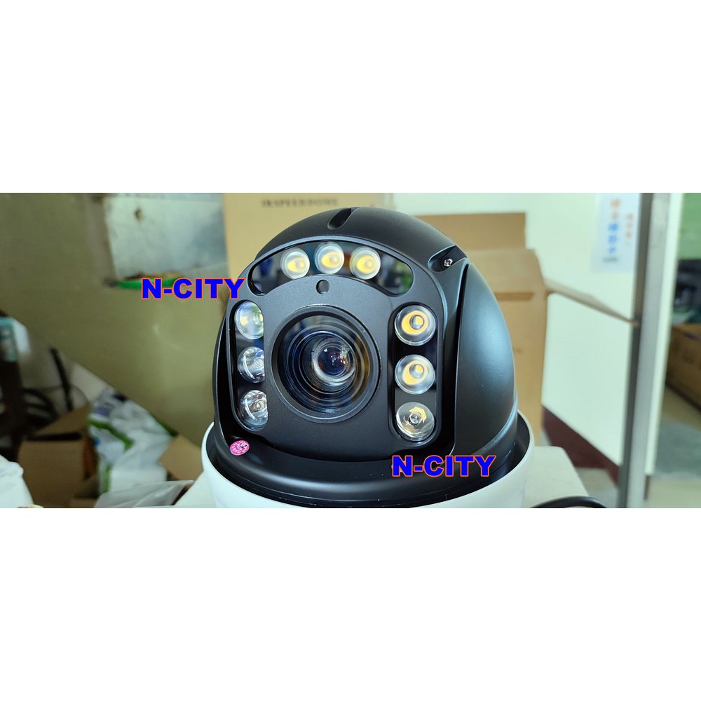 (N-CITY)6吋PTZ快速球39倍ip camera數位網路攝影機(暖光)(全彩)(三年保固)