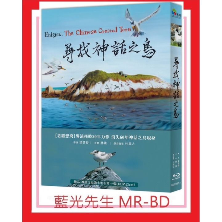 [藍光先生BD] 尋找神話之鳥 Enigma：The Chinese Crested Tern ( 采昌正版 )