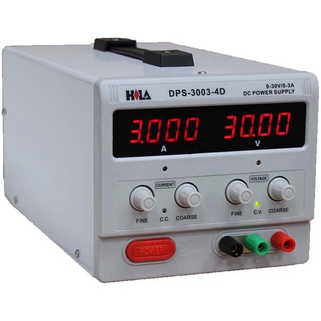 產品名稱 : 30V/3A 4位數直流電源供應器 型號 : DPS-3003-4D