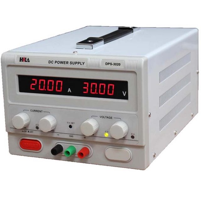 產品名稱 : 30V/20A直流電源供應器 型號 : DPS-3020