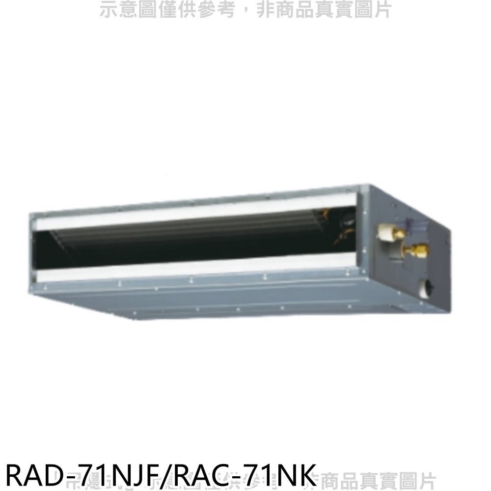《可議價》日立【RAD-71NJF/RAC-71NK】變頻冷暖吊隱式分離式冷氣